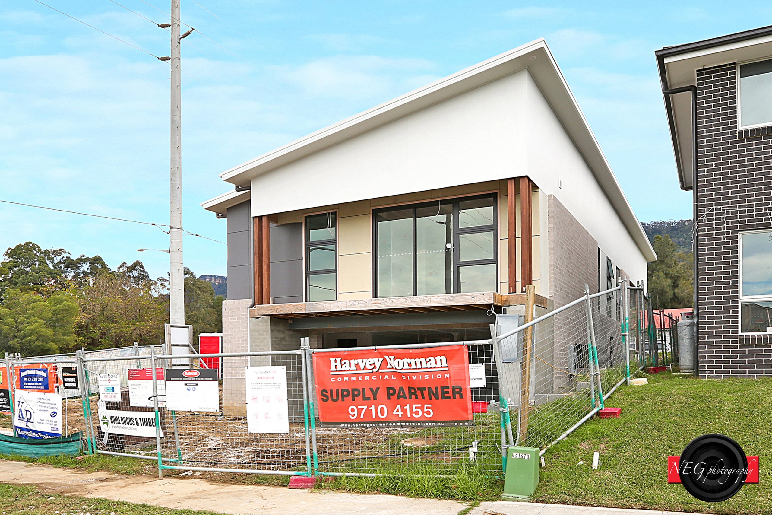 Building works charging ahead on the inside of the house!